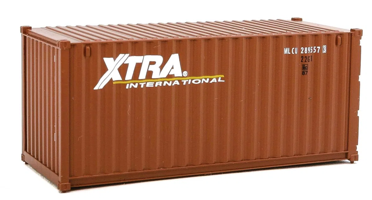 WALTHERS Tor H0 - kontener 20 stóp Xtra Leasing