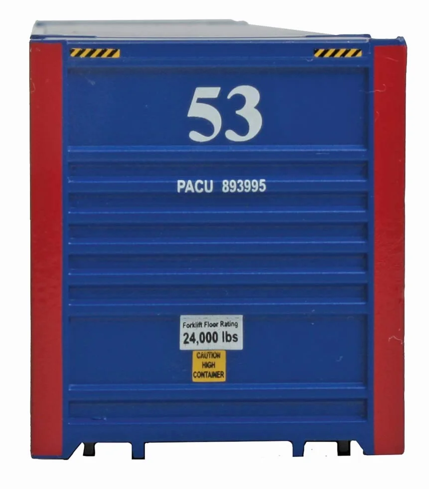 Walthers SceneMaster Tor H0 - Container 53 stóp Pacer Stacktrain