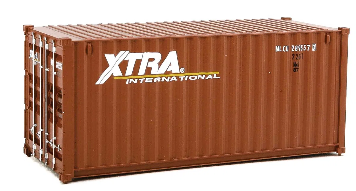 WALTHERS Tor H0 - kontener 20 stóp Xtra Leasing