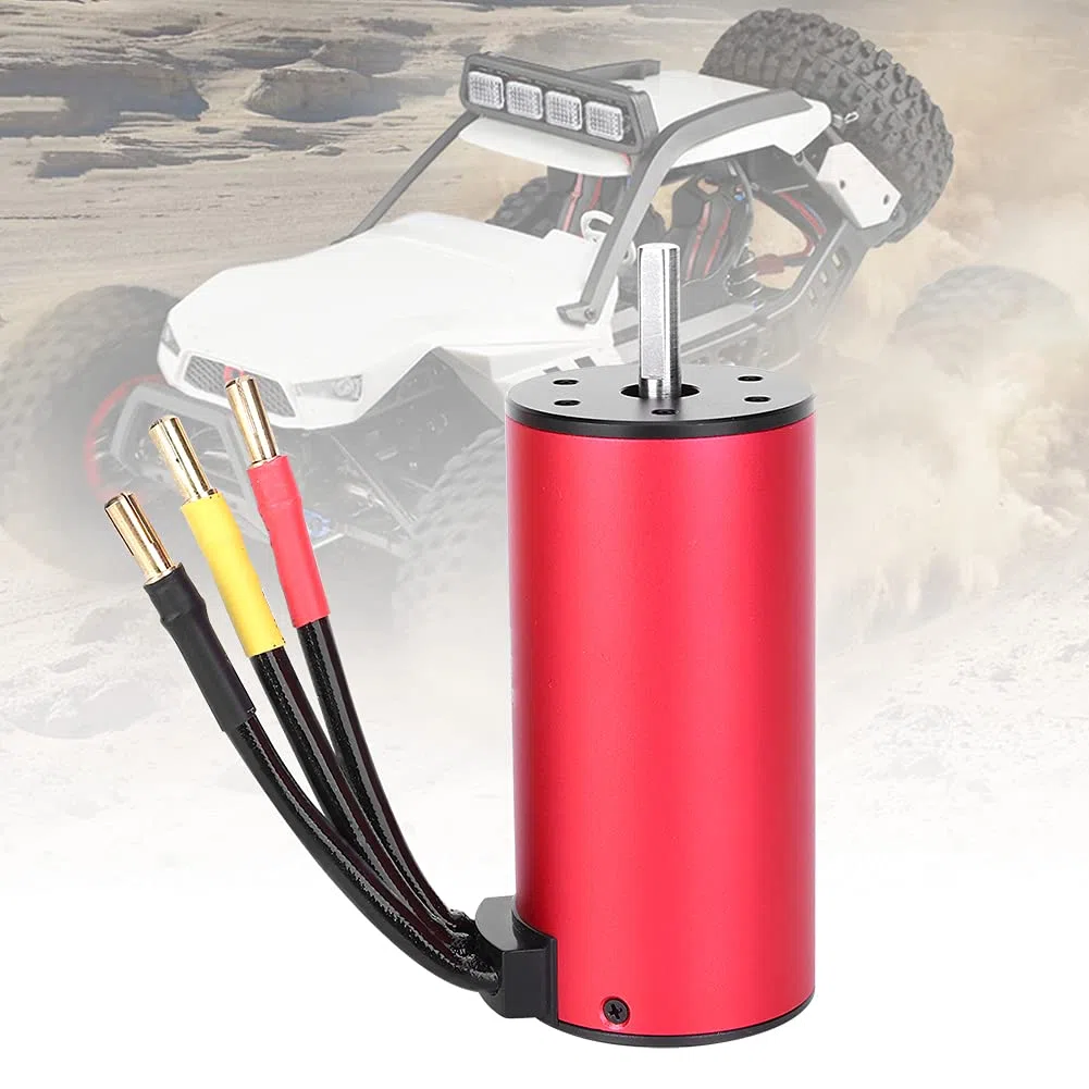 1100W 4-biegunowy silnik bezszczotkowy HH3674 do części zamiennych do łodzi samochodowych 1/10 1/8 RC (2650 KV)