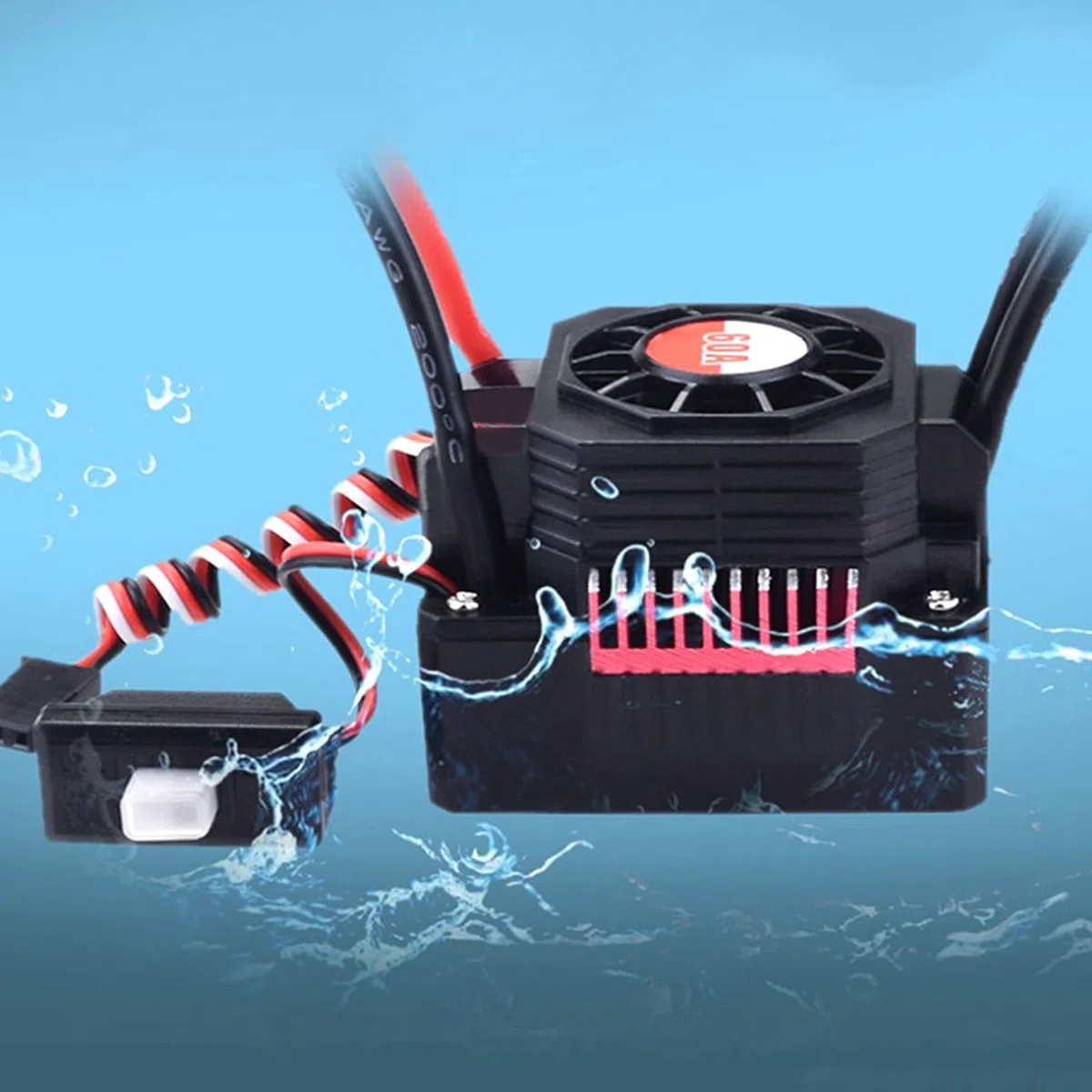 Zestaw silnika bezszczotkowego 3650 3100KV Wysoka wydajność dla entuzjastów samochodów RC w skali 1/10