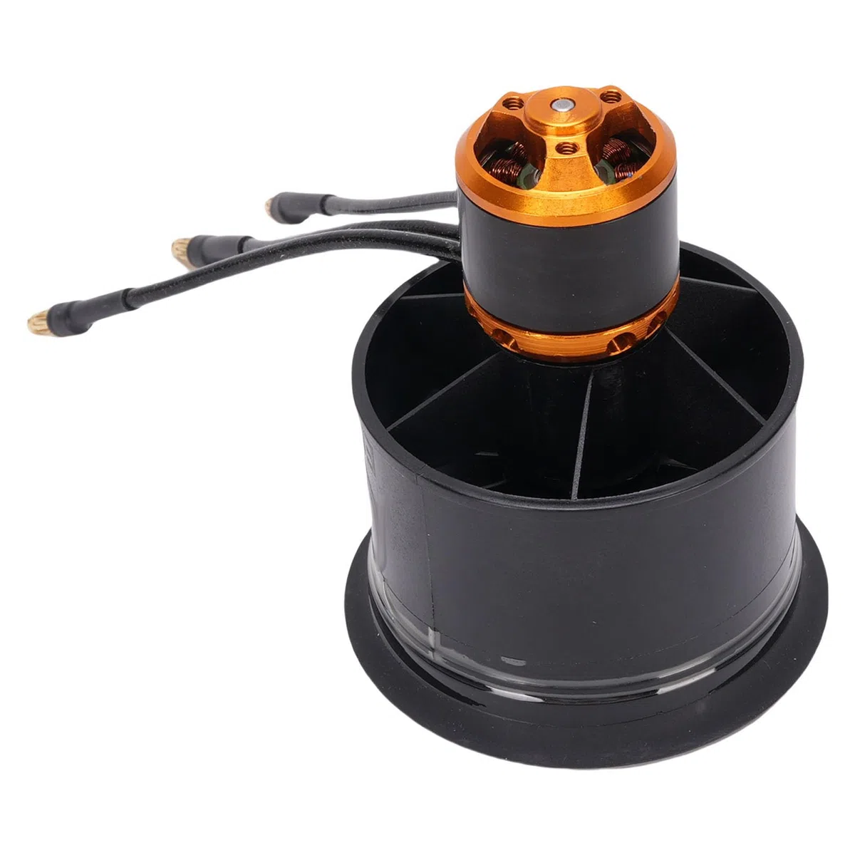 Mingzhe Wentylator Kanałowy 50 Mm Mocny Silnik Bezszczotkowy 3300 KV Maksymalny CiąG 1180 G dla Entuzjastów Dronów DIY Plastik i Stop Aluminium